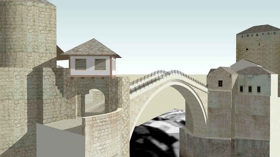 the Old Bridge of Mostar