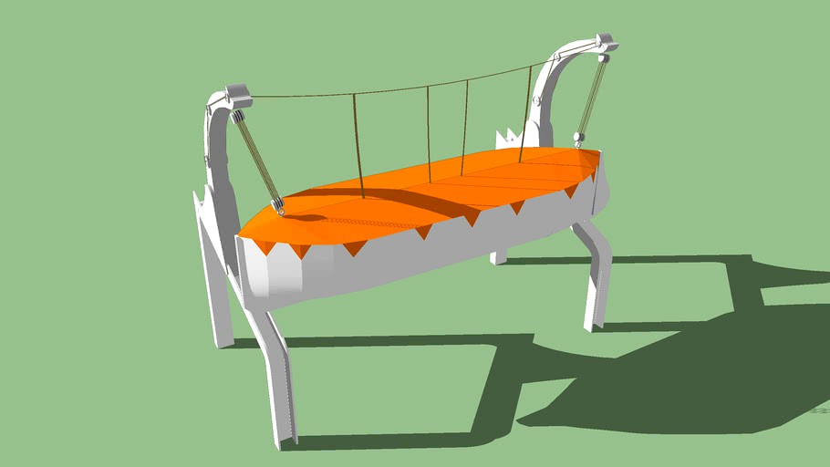 Gravity davit