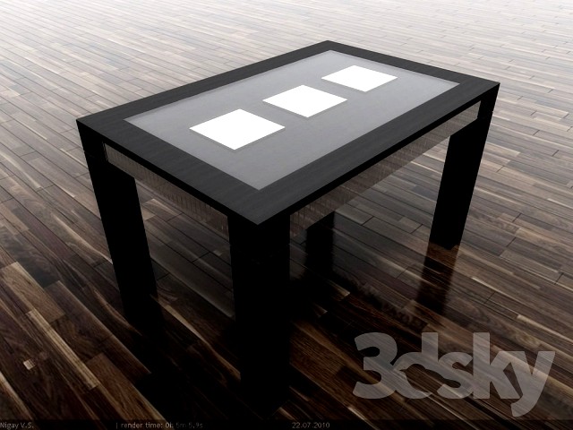 Neo-classic table with directory