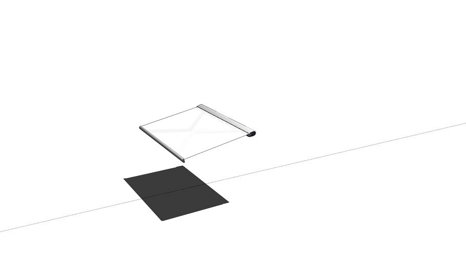 Toldo cofre blanco