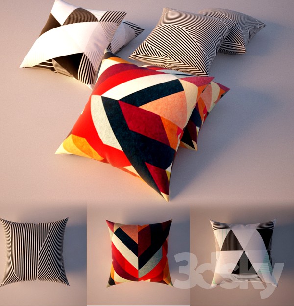 Pattern Pillows, Patterned Pillows