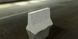 Concrete Road Barrier 1200 mm long