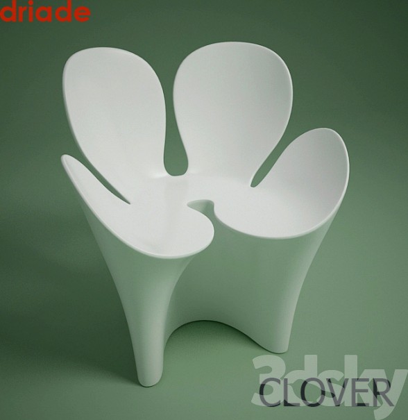 chair CLOVER, factory DRIADE