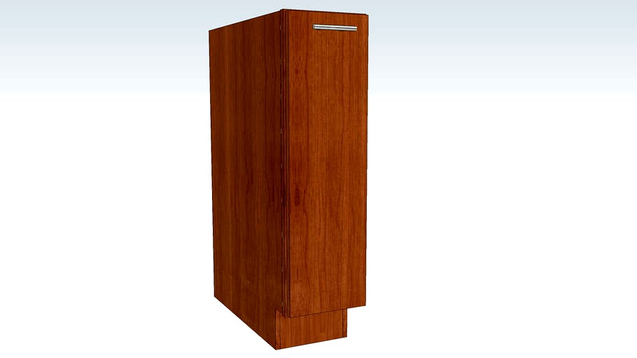 Base Single Door with Tray Divider