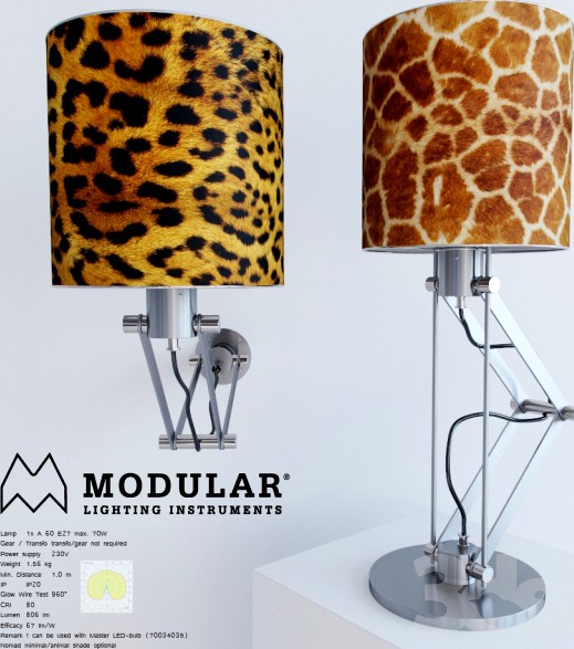 Modular lamp Nomad Minimal