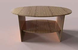 Oval table