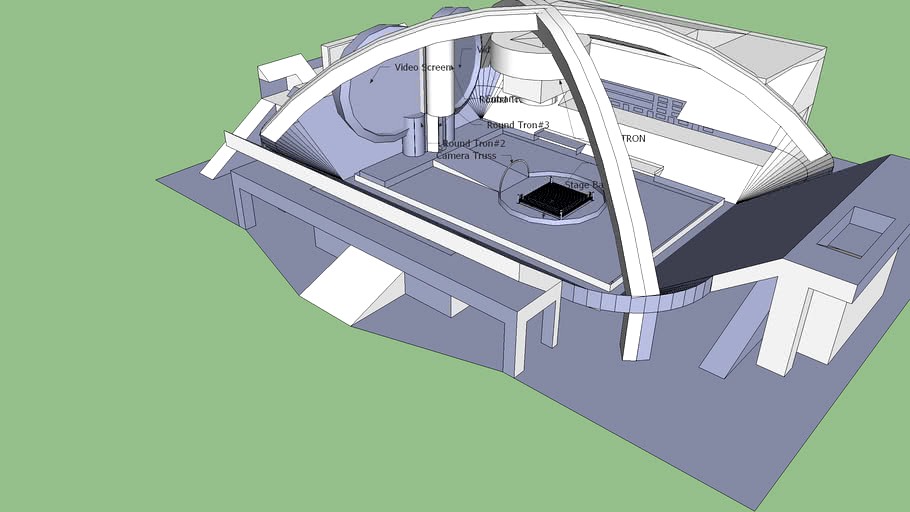 WWE Stage Concept