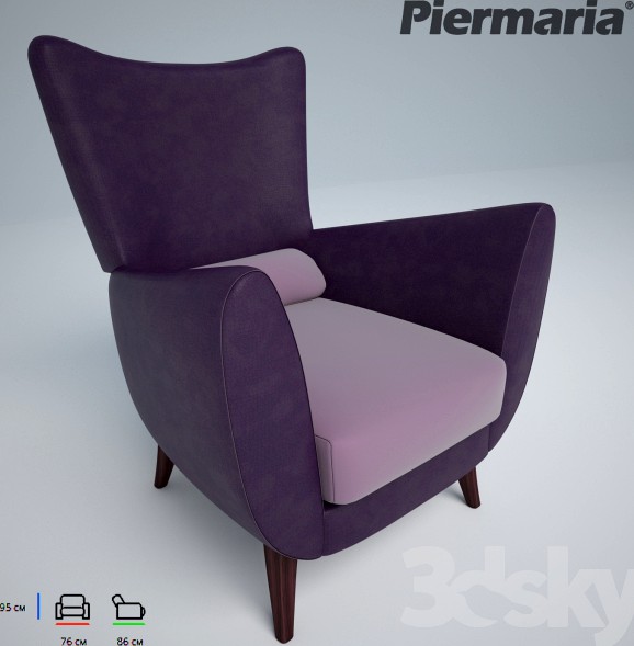 Armchair PIERMARIA RICORDI POLTRONA