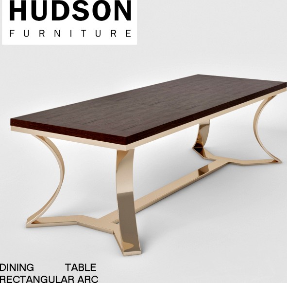 HUDSON RECTANGULAR ARC TABLE