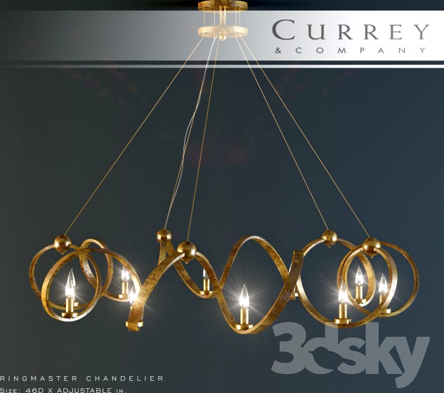 Currey_Ringmaster Chandelier