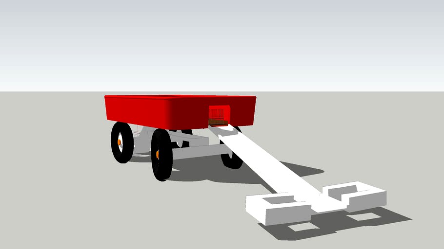 Spokane Radio Flyer slide 3d model