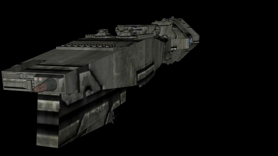 Libra Class Dreadnought Part 1 Hull and Weapons