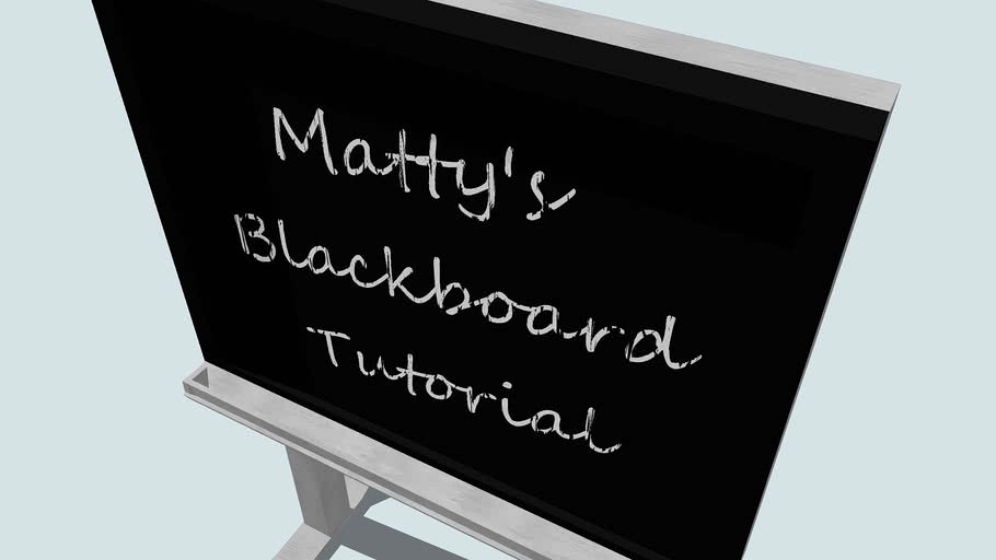 Blackboard Tutorial