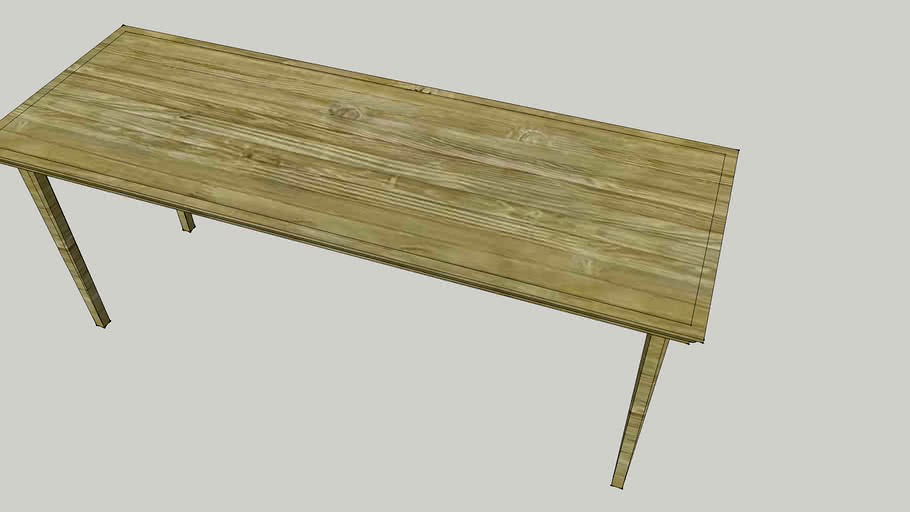 wooden dinning table