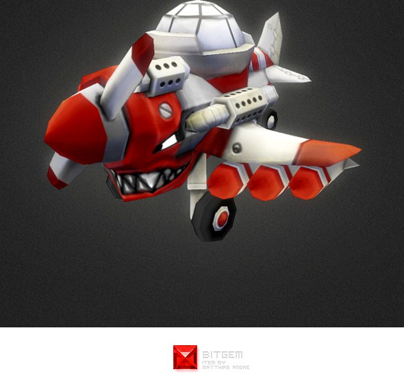 Low Poly Micro Plane