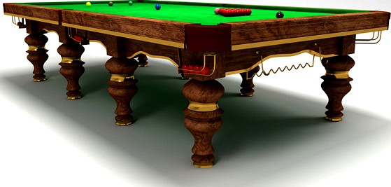 snooker table design
