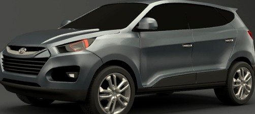 Hyundai SUV vehicle redesigned