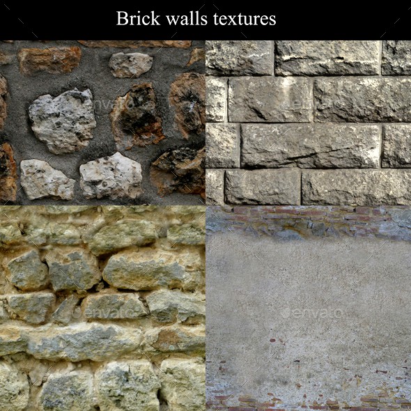 Brick walls textures