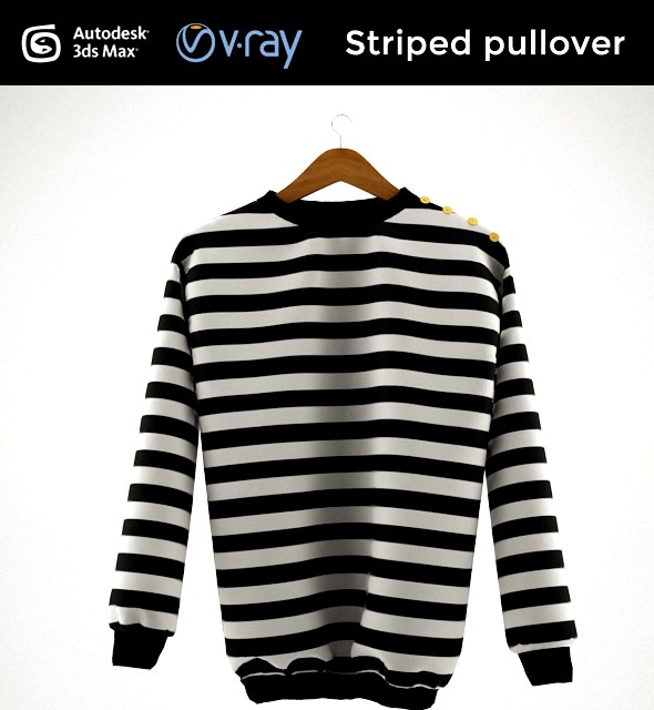 Striped pullover