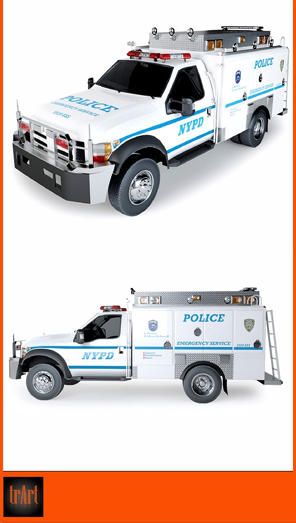 Police Radio Truck