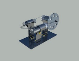 Stirling engine (hot air engine)