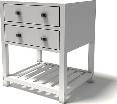 Desk (Interior low poly prop)