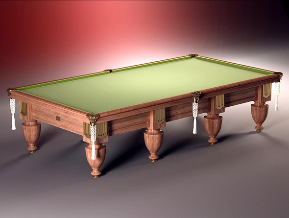 High quality model of classic billiard table