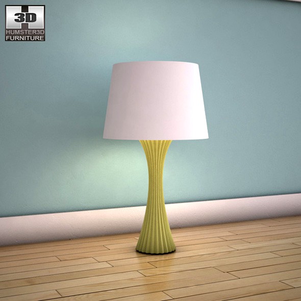 Ashley Nixie Table Lamp - 3D model.