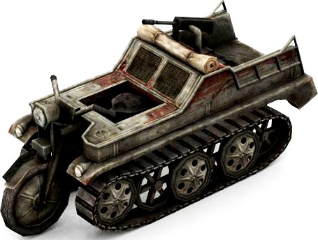 Military Modern War Motorcycle (Red)