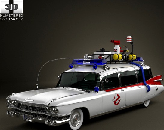 Cadillac Miller-Meteor Ghostbusters Ectomobile