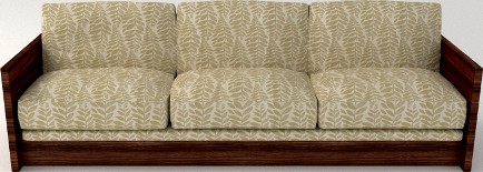 Plant Pattern Couch