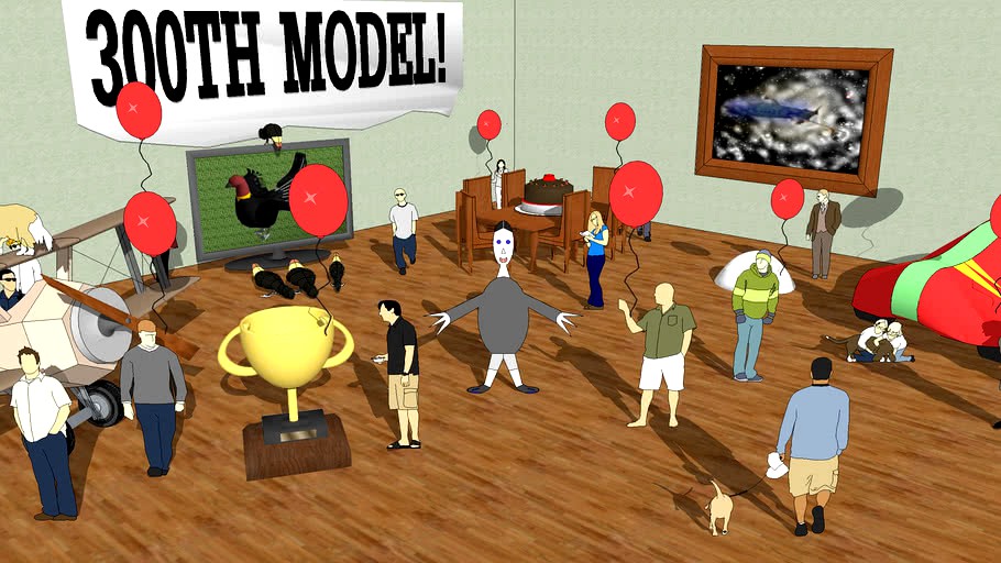 My 300TH model!
