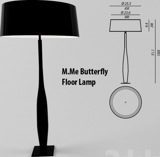 M.Me Butterfly Floor Lamp