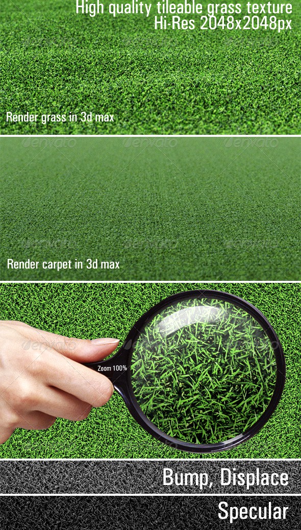 High quality tileable grass texture