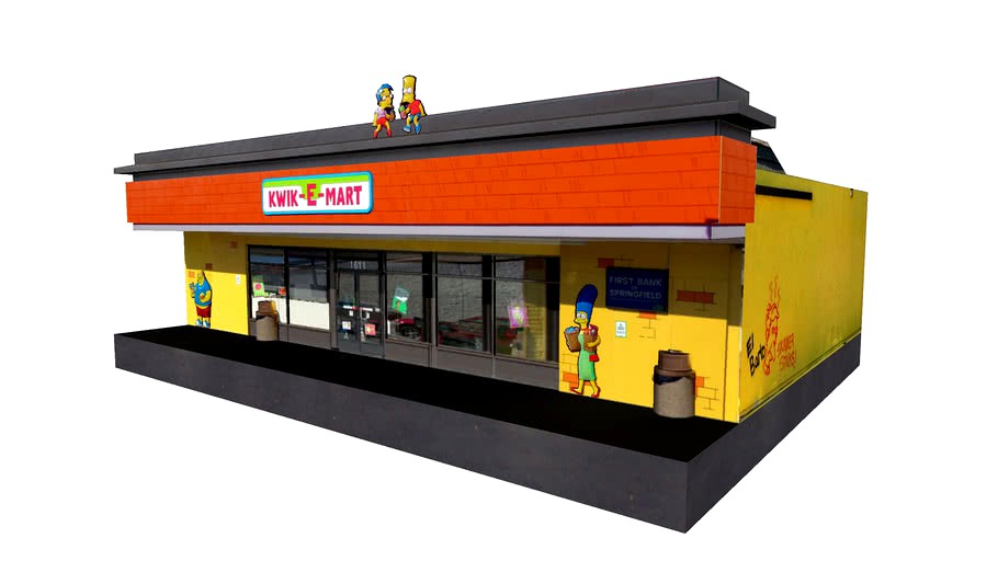 Kwik-E-Mart (7-Eleven Store), Burbank, CA