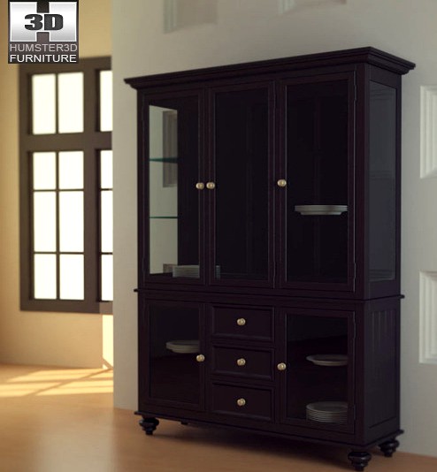 Black Camden China Cabinet - Lea American Drew