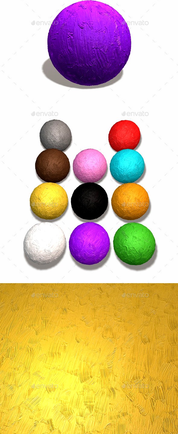 Thick Gloss Seamless Texture 11 Colours