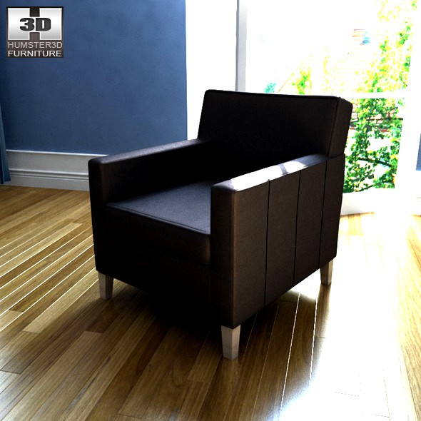 IKEA KARLSTAD chair - 3D Model.