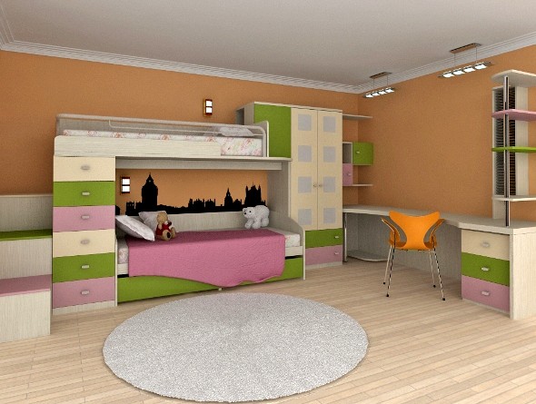 Child&#x27;s Bedroom Furniture Set