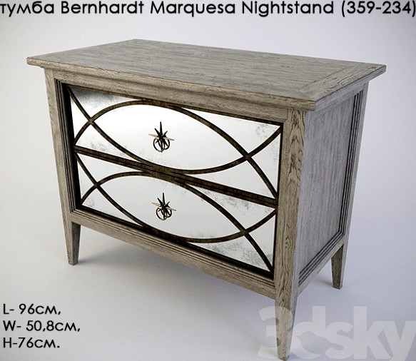 Drawers Bernhardt Marquesa Nightstand (359-234)