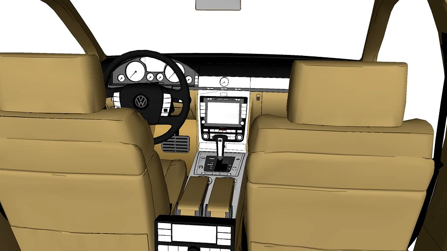 Volkswagen Phaeton GP3 Interior