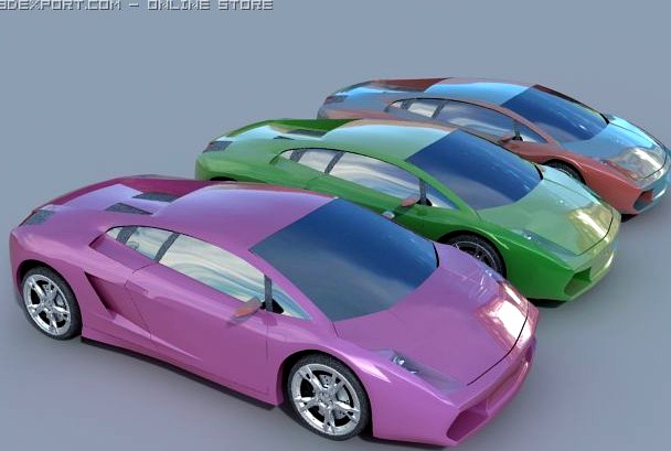 Lamborghini gallardo 3D Model