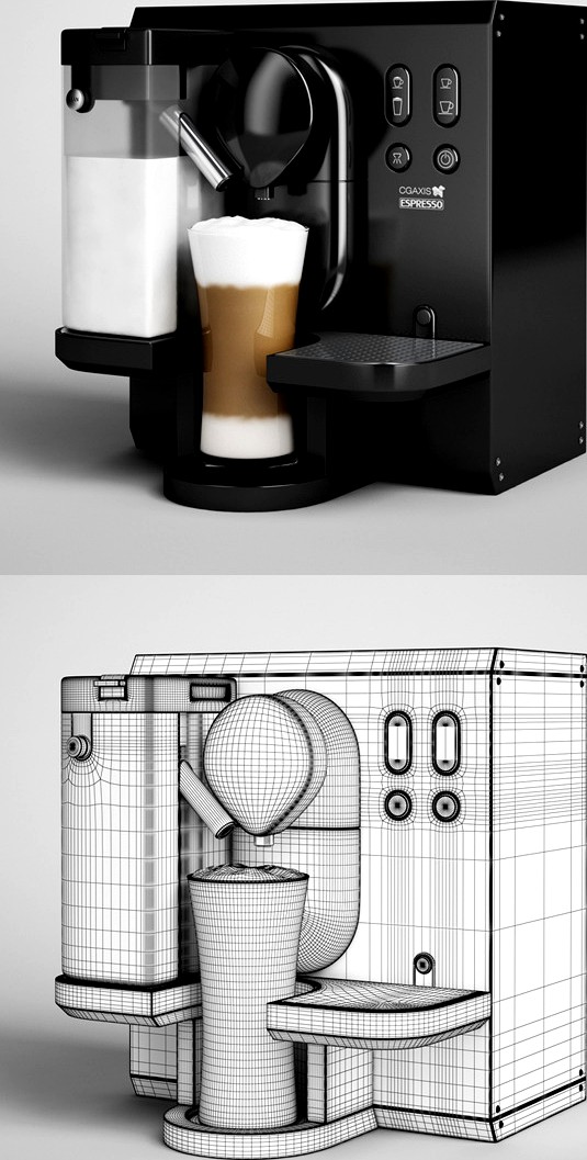 CGAxis Espresso Machine 04