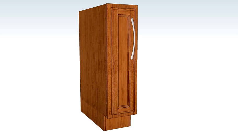 Base Single Door with Tray Divider