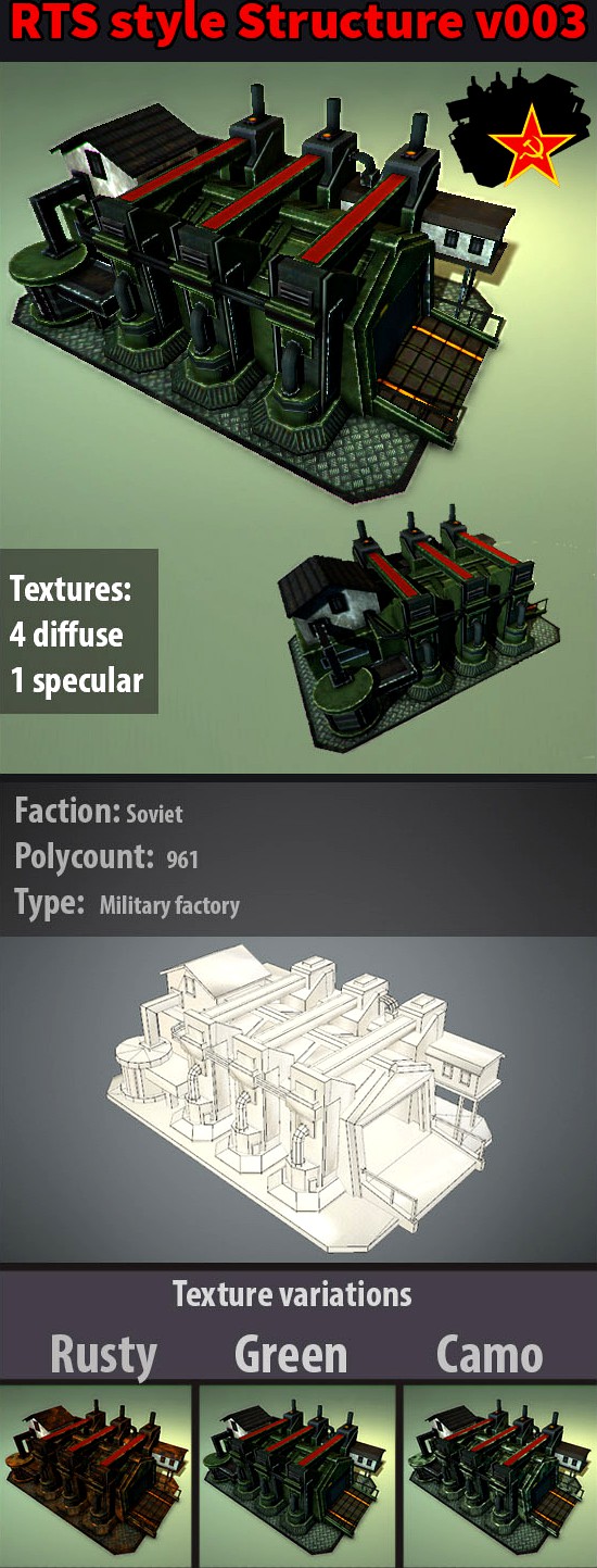 RTS style Structure v003