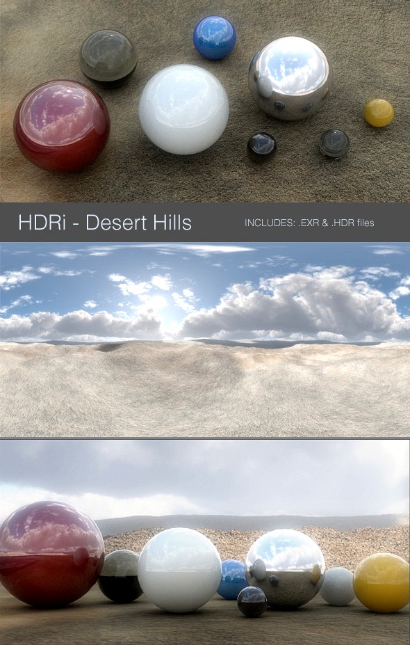 HDRi - Desert Hills