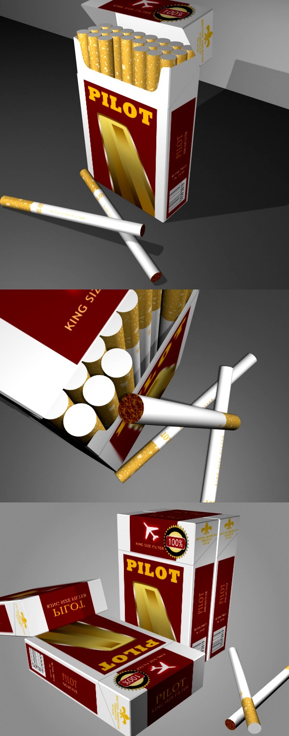 Cigarettes, And Box