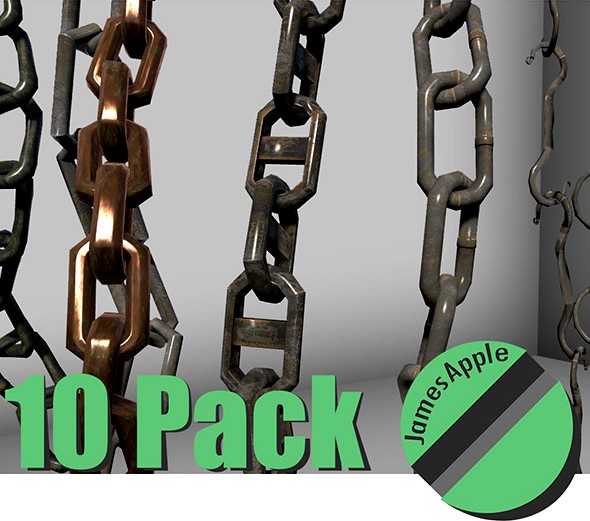 10 Pack Chains (Game Ready)