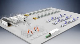 Bicycle Factory Layout by Tomasz Gawroński