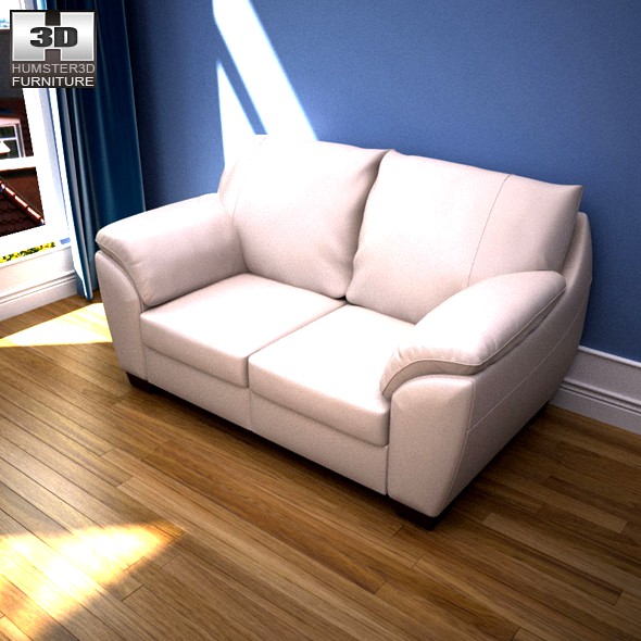 IKEA VRETA two-seat sofa - 3D Model.